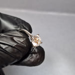 New Brilliant Cut 1.5ct Lab Grown Diamond on a Platinum Band