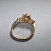 9ct Gold Cubic Zirconia Dress Ring