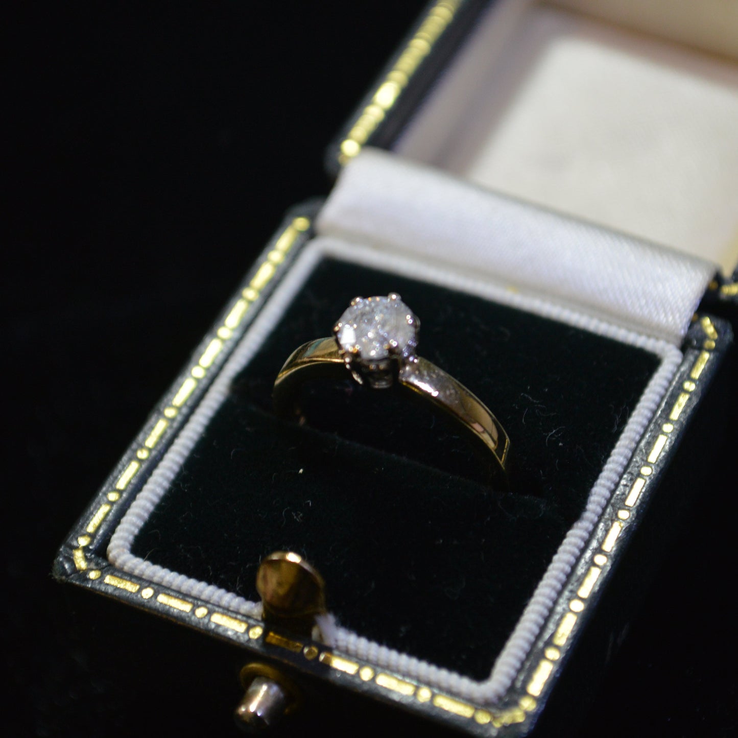 18ct Half carat Solitaire Diamond Ring