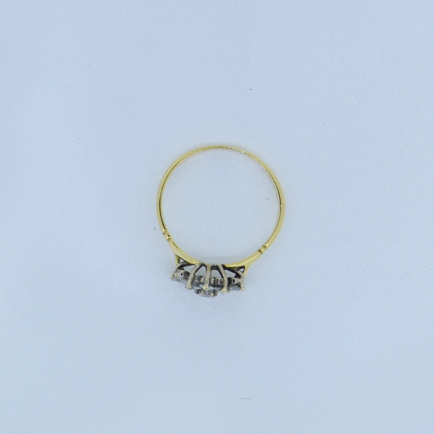 cluster 18ct ring diamond