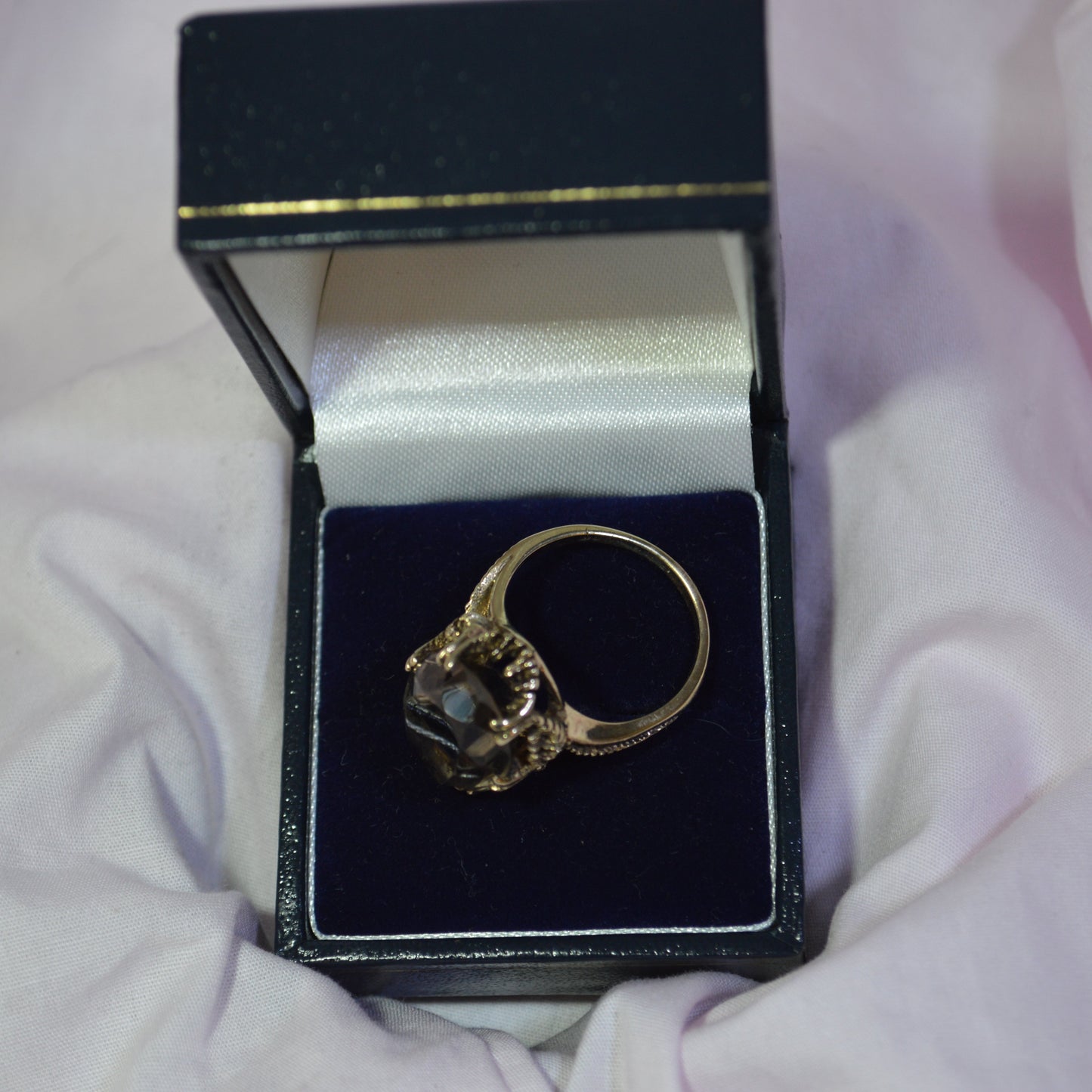 9ct Smoky Quartz ring