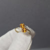 9ct Gold Citrine Dress Ring