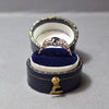 Vintage 18ct Gold and Sapphire and Diamond Dress Ring