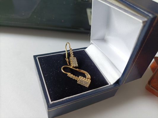 The inside of vintage jewellery