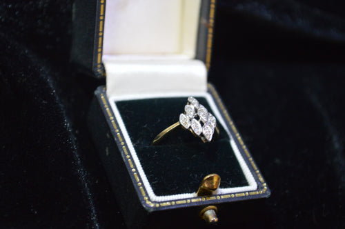 Marquise shape Diamond ring