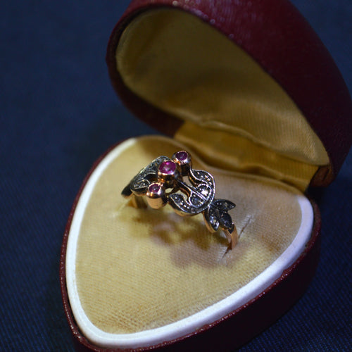 12ct Vintage Ruby Ring