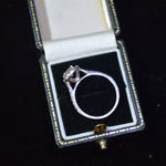 Lab Grown Diamond Platinum Ring