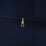 9ct Yellow Gold Amethyst pendant