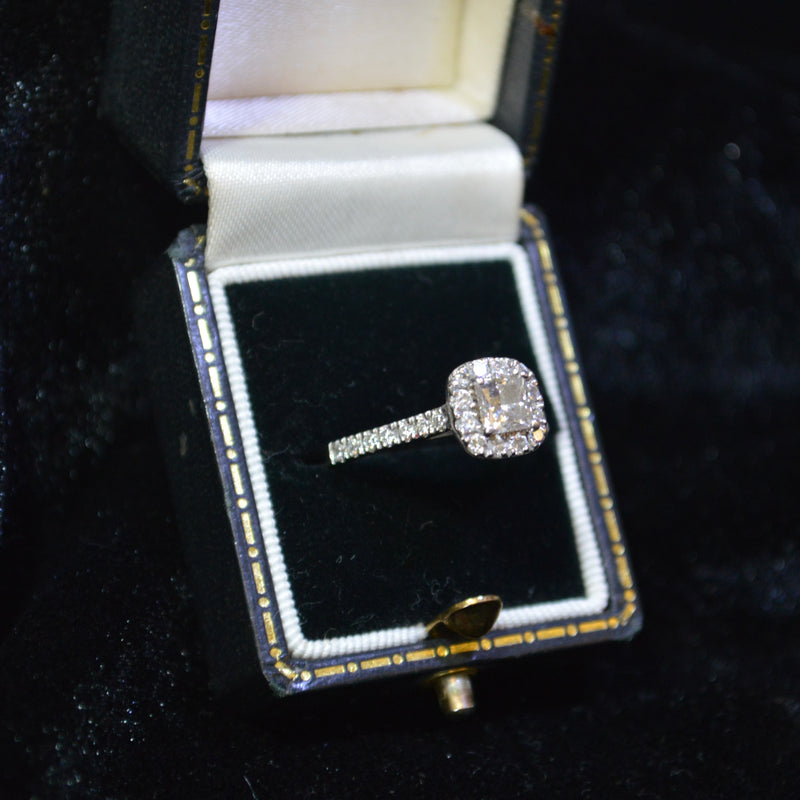 Lab Grown Diamond Platinum Ring