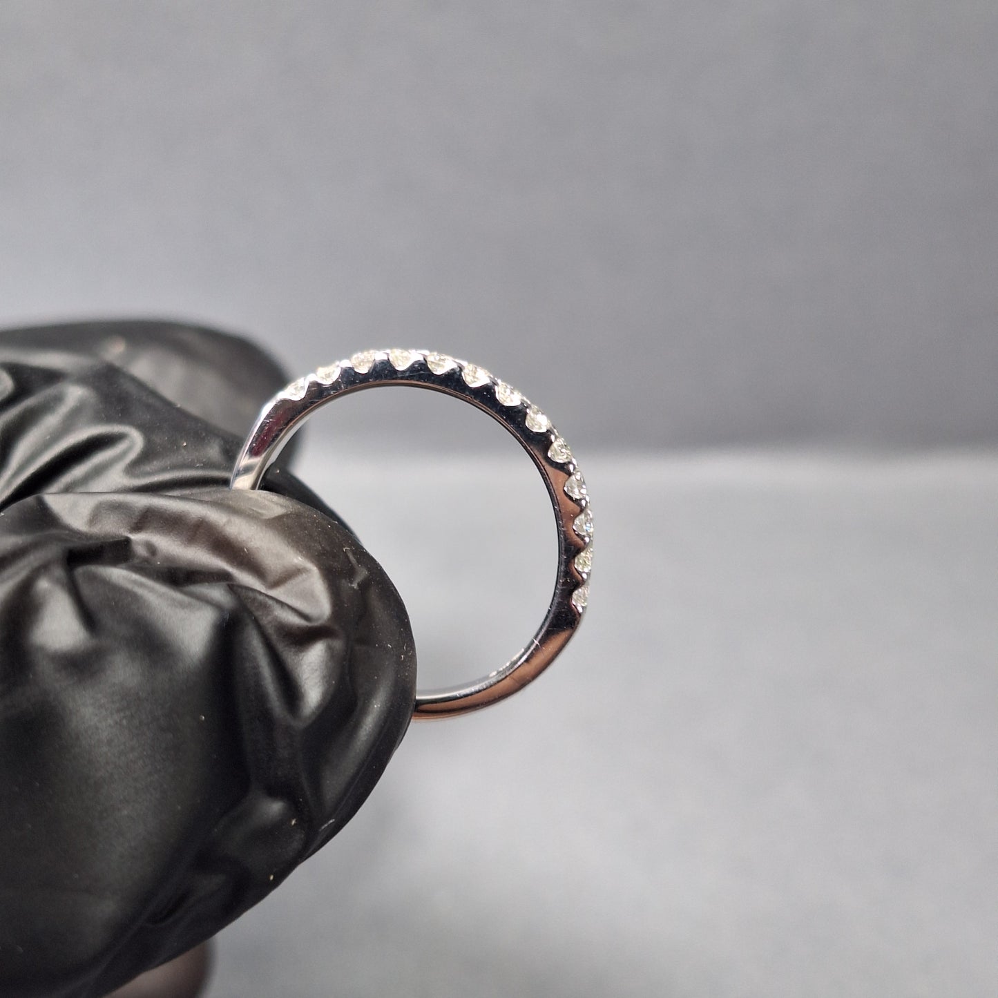 New Platinum Half Eternity Diamond Ring