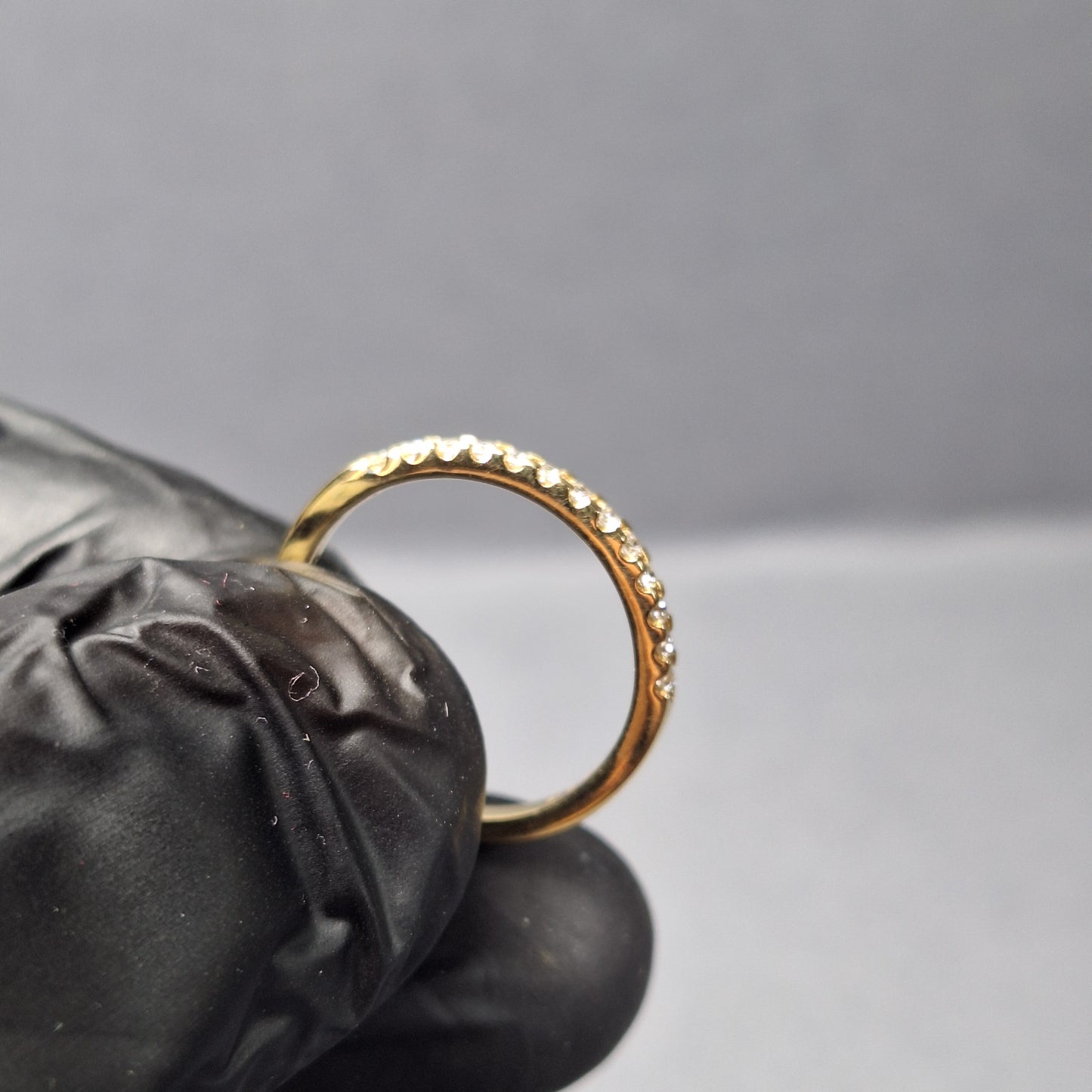 New 18ct Yellow Gold Diamond Half Eternity