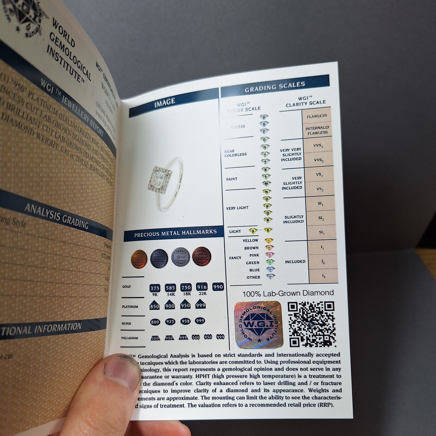 New Princess Cut 0.72ct Lab Grown Diamond with twenty round brilliant Cut Lab Grown Diamonds around the edge all on a Platinum Band