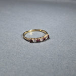 9ct Gold Ruby Diamond Ring