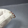 9ct Gold Ruby Diamond Ring