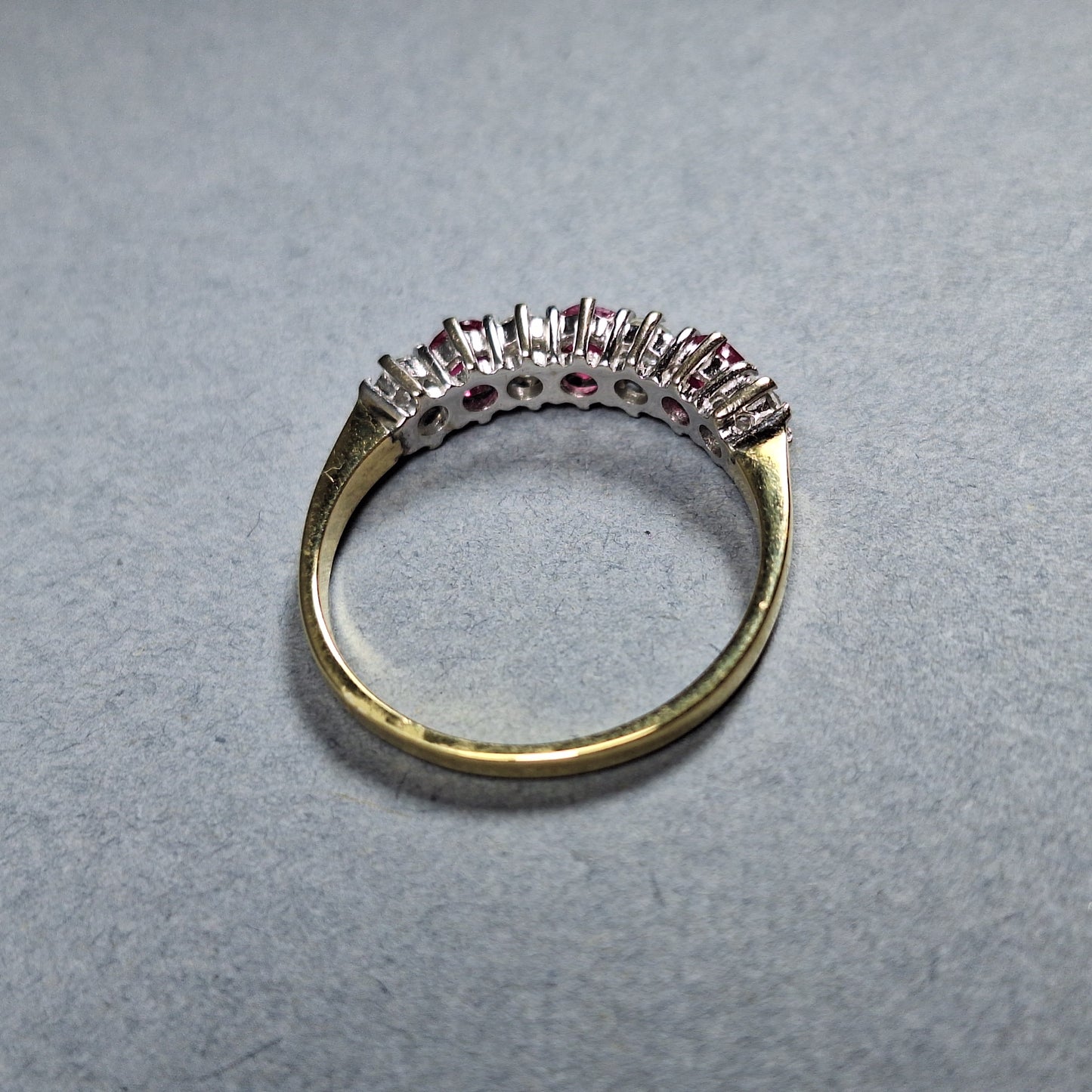 18ct Gold Ruby and Diamond Dress Ring