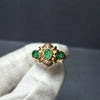 18ct Gold Emerald Ring