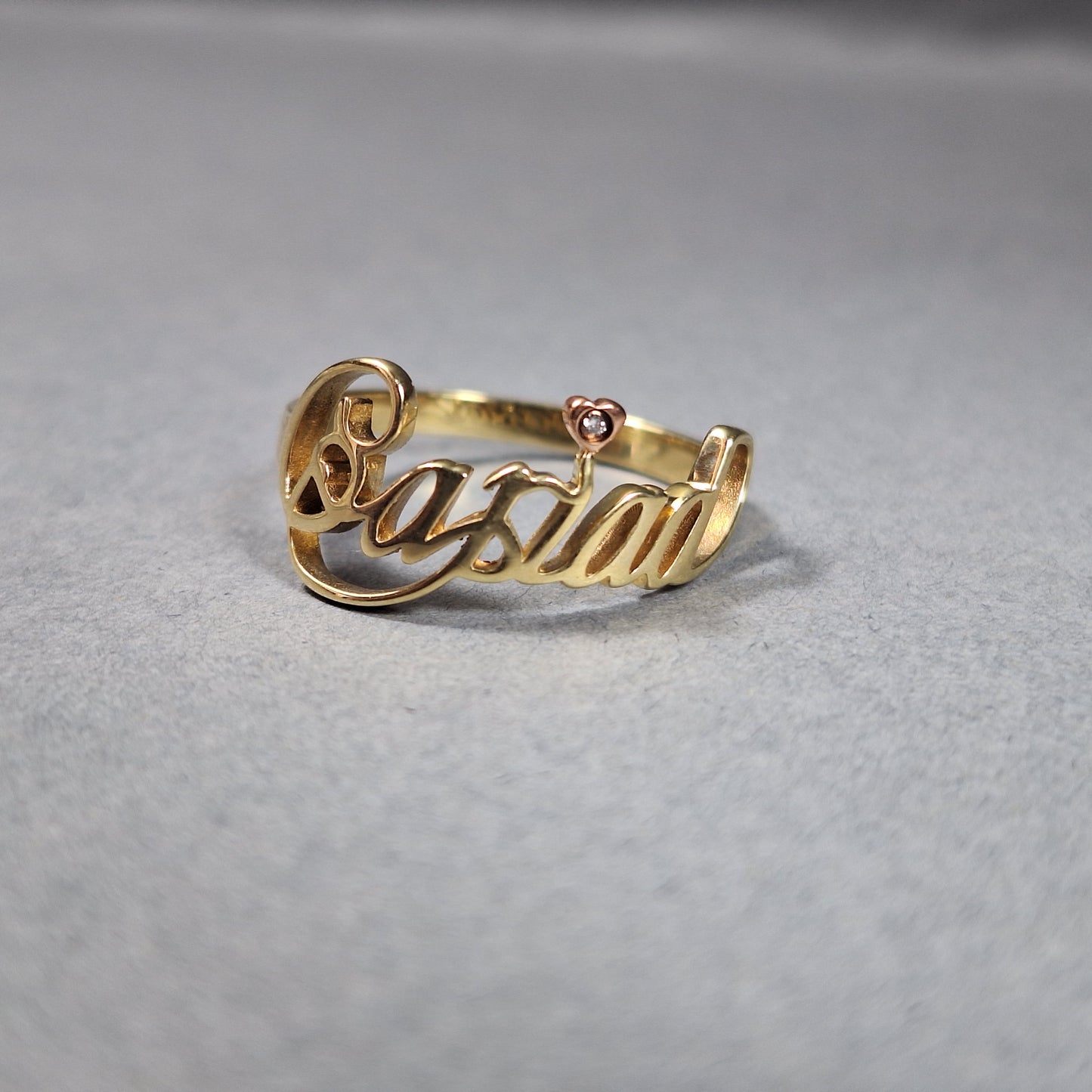 9ct Welsh Gold Clogau 'Cariad' Ring