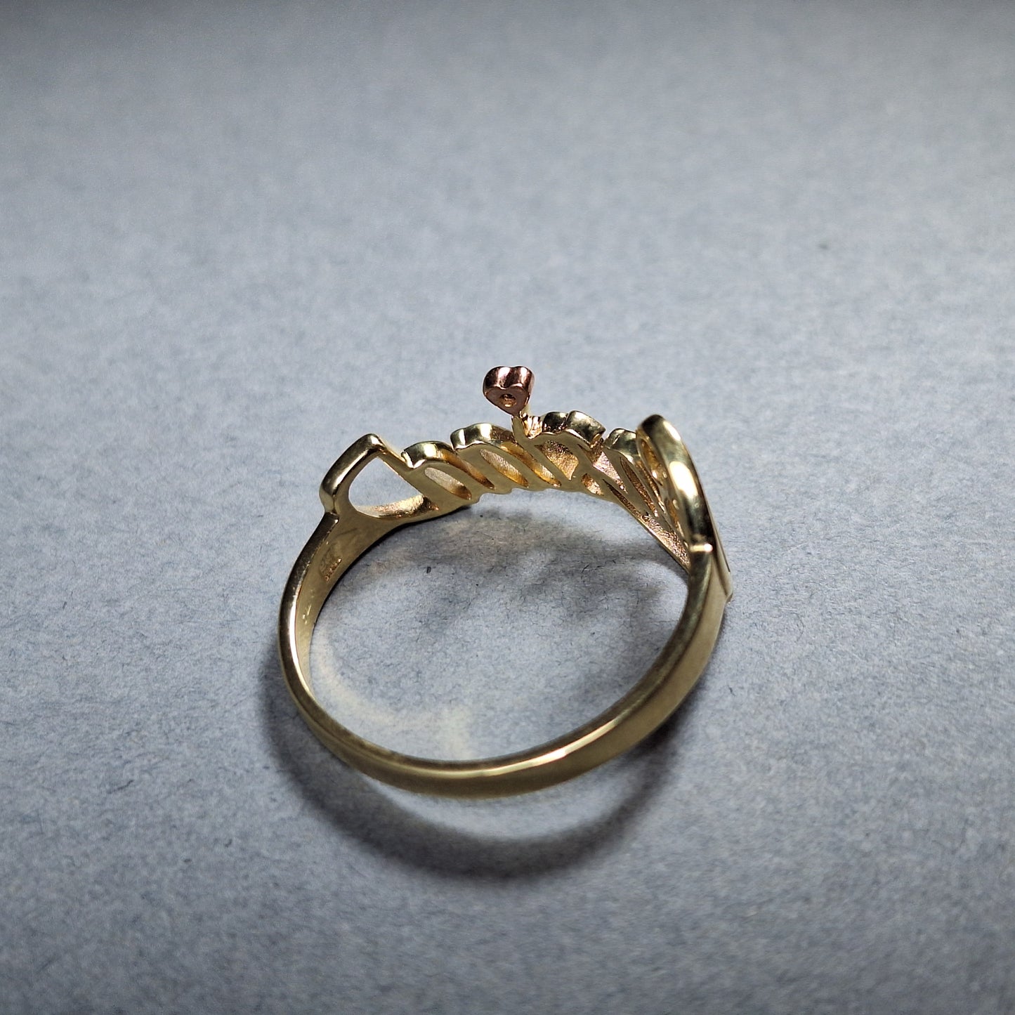 9ct Welsh Gold Clogau 'Cariad' Ring