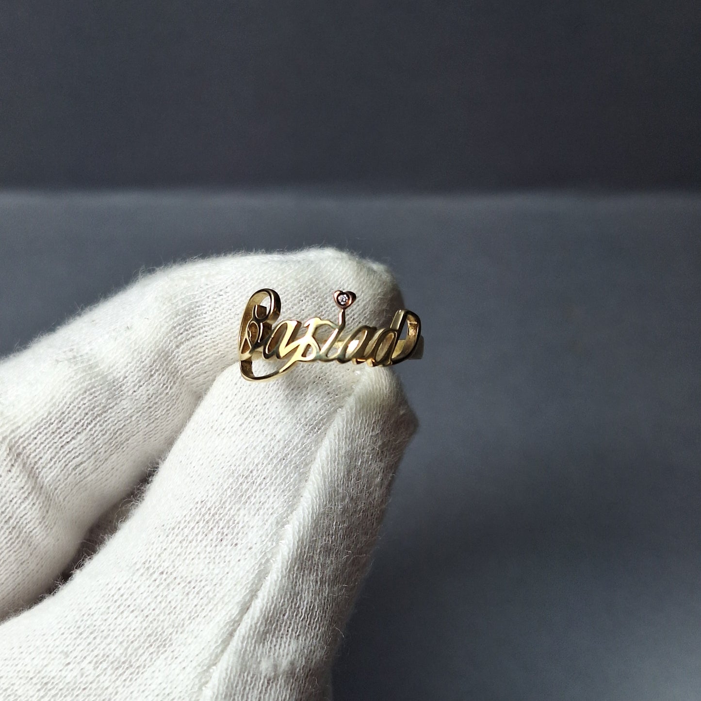 9ct Welsh Gold Clogau 'Cariad' Ring
