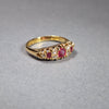 Antique 18ct Ruby and Diamond Ring