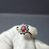 9ct Gold Ruby and Diamond Ring