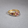 18ct Gold Ruby and Diamond Ring