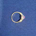 9ct Ruby & Diamonds