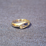 14ct Sapphire & Diamond ring