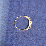 9ct Sapphire & Diamind ring