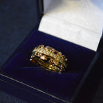 18ct Clogau ring & Diamonds