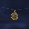 9ct 4-leaf clover pendant