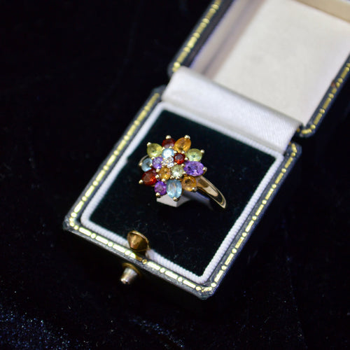 9ct colourful ring