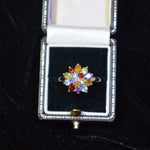 9ct colourful ring