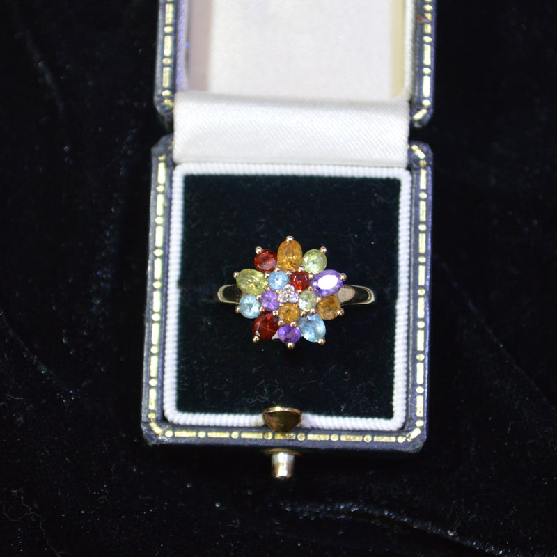 9ct colourful ring