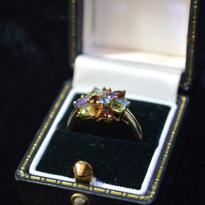 9ct colourful ring