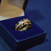 18ct Clogau ring & Diamonds