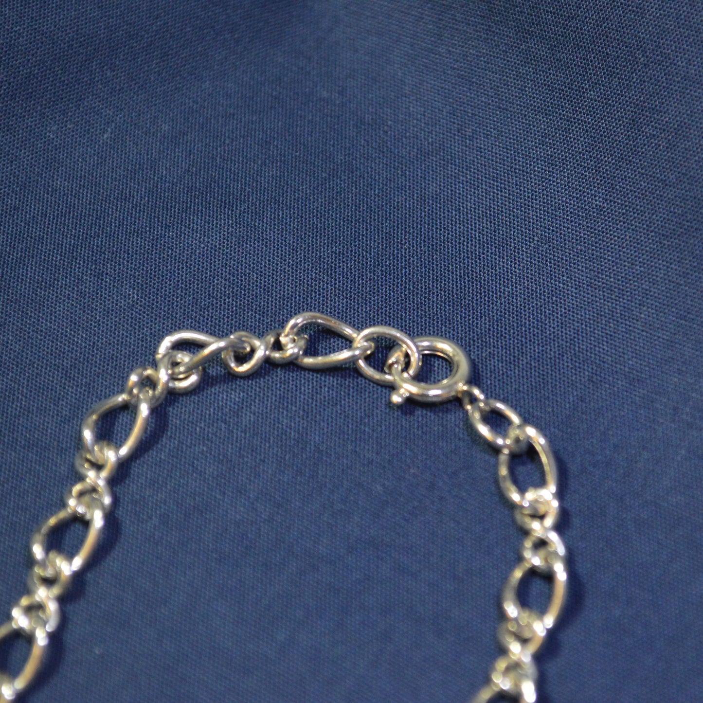 Silver ‘infinity’ bracelet