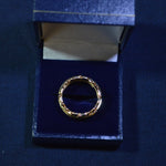 18ct Clogau ring & Diamonds