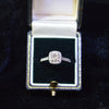 Lab Grown Diamond Platinum Ring
