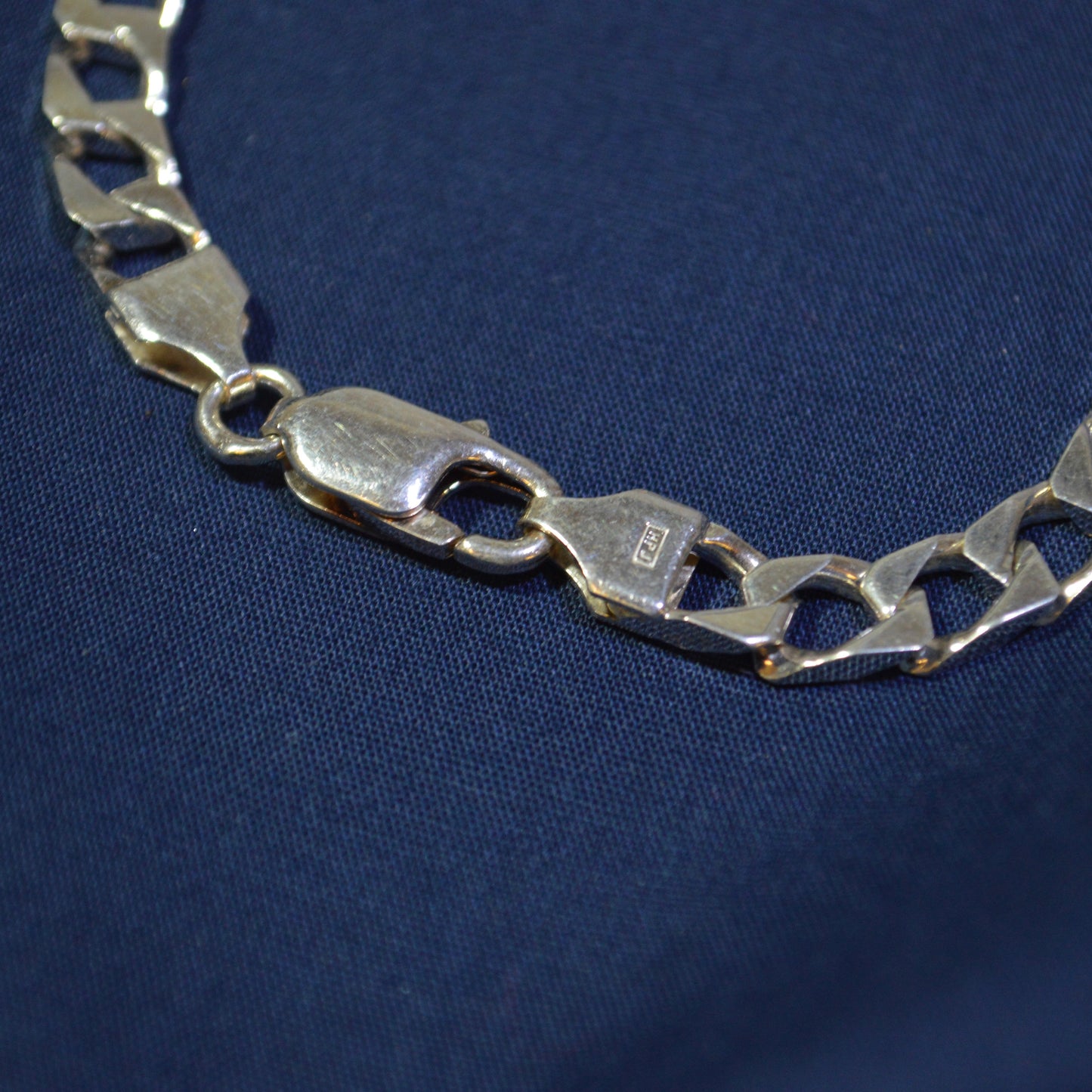Silver ID bracelet