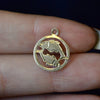 Pisces 9ct Yellow Gold Pendant