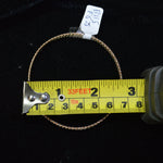 Tri-Tone 9ct Bangle