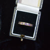 9ct Diamond & Pink Sapphire Ring
