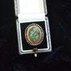 9ct Large Green Ring