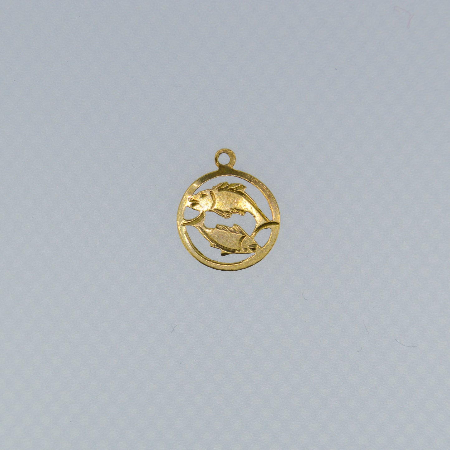Pisces 9ct Yellow Gold Pendant
