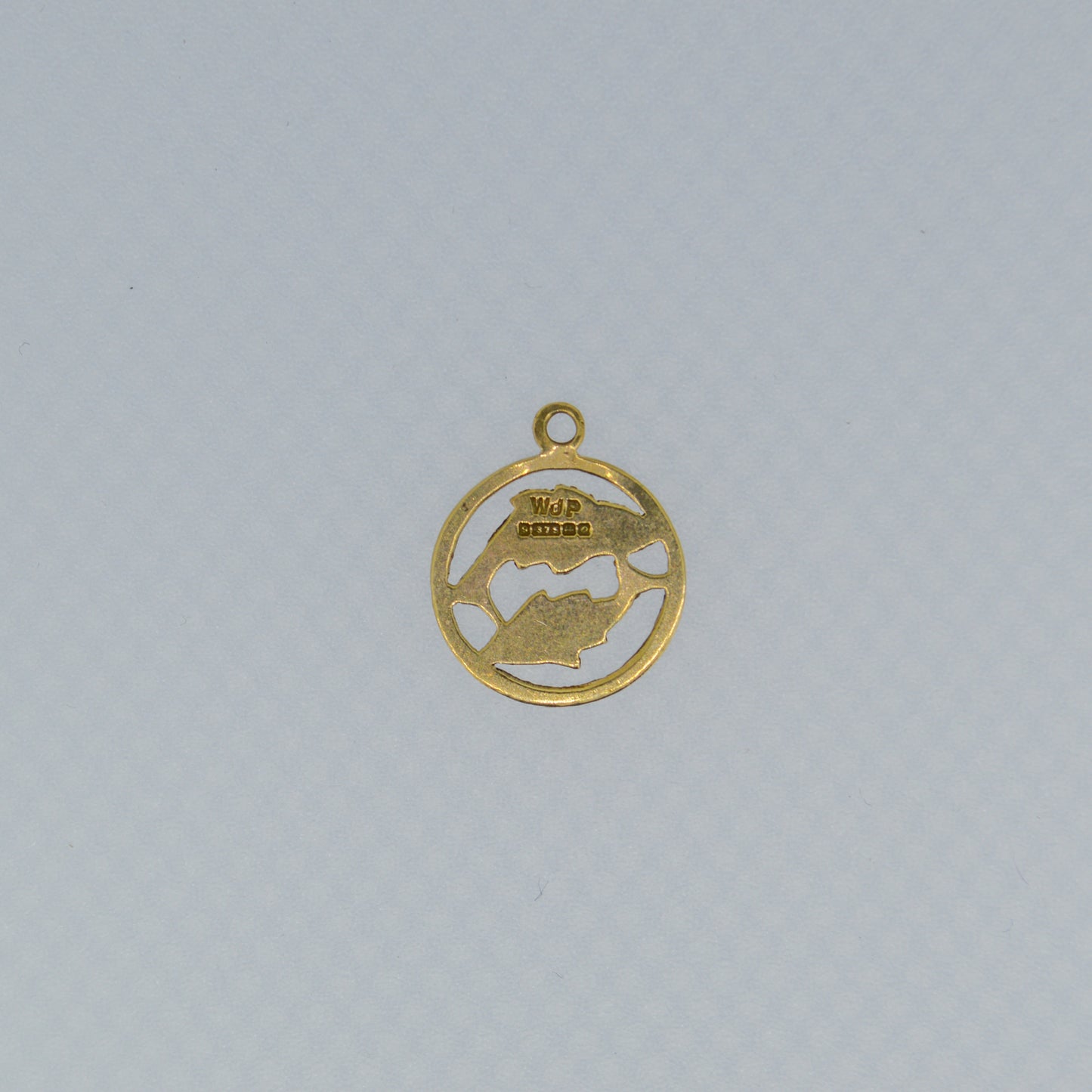 Pisces 9ct Yellow Gold Pendant