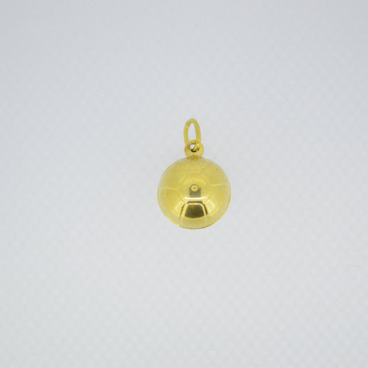 Vintage 9ct Gold Football Charm