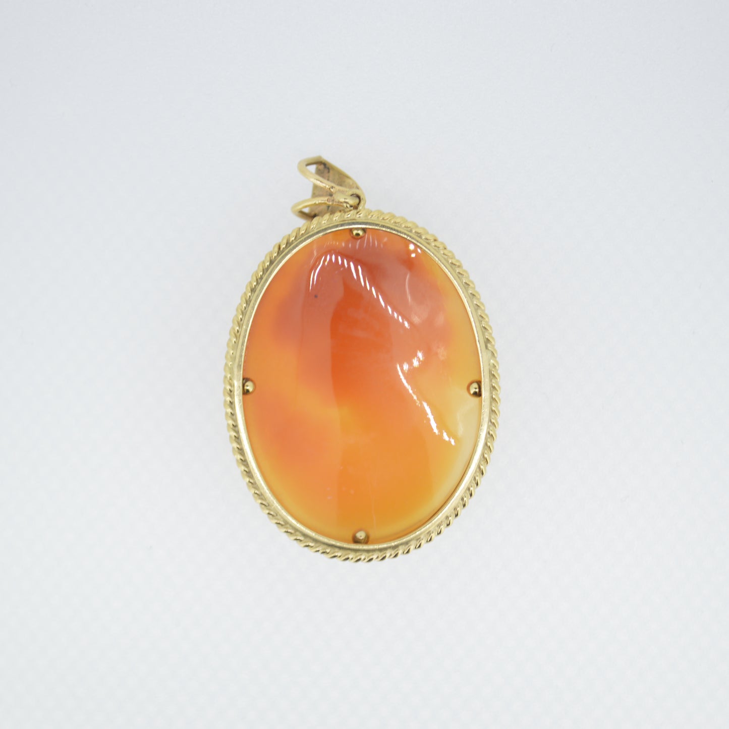 Vintage 9ct Gold Cameo Pendant