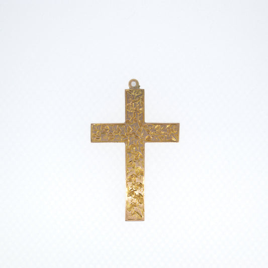 Large Vintage 9ct Gold Cross