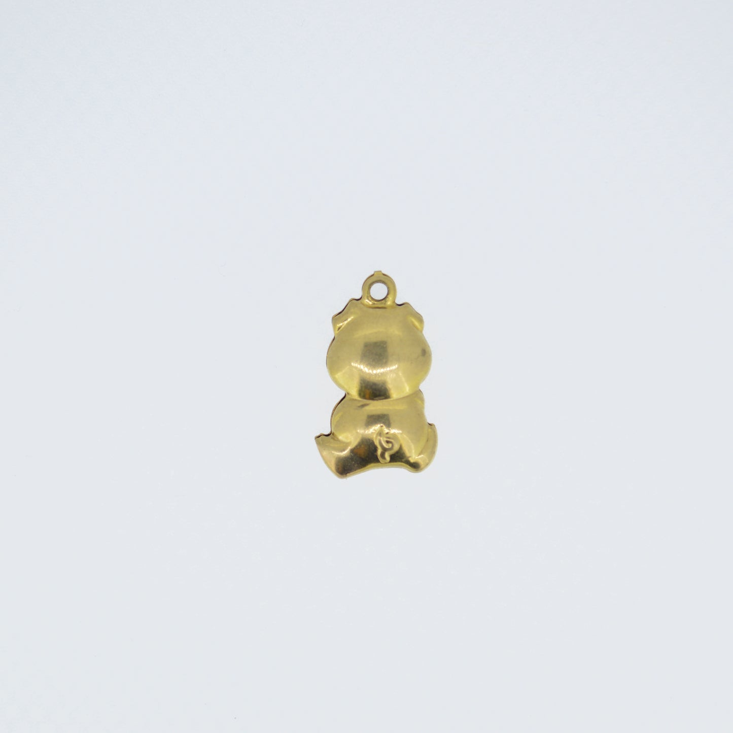Vintage 9ct Gold Pig Charm